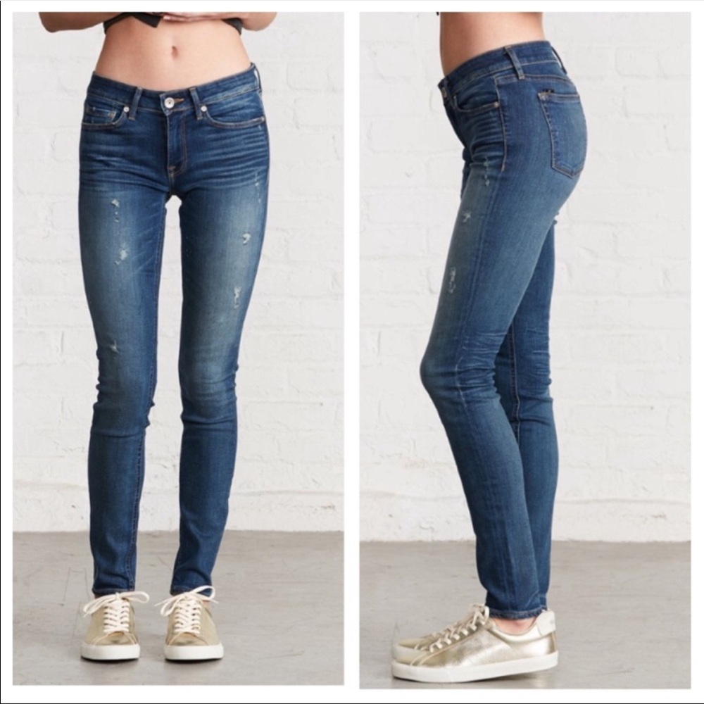 STROM Tio Distressed Skinny Jean SZ 26